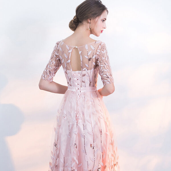 Elegant Princess Dress Shows Thin Girl - Image 2