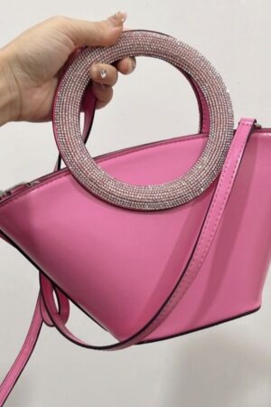 Diamond Round Handle Portable Basket Pack