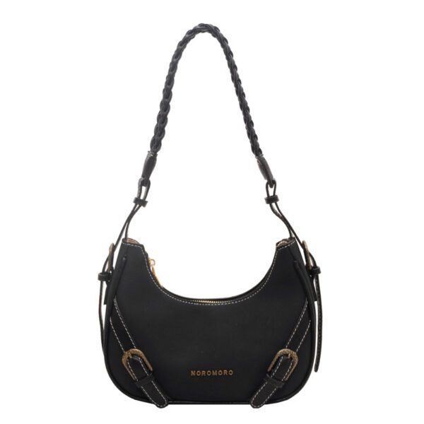 Retro Underarm Baguette Shoulder Selenodont Bag - Image 3