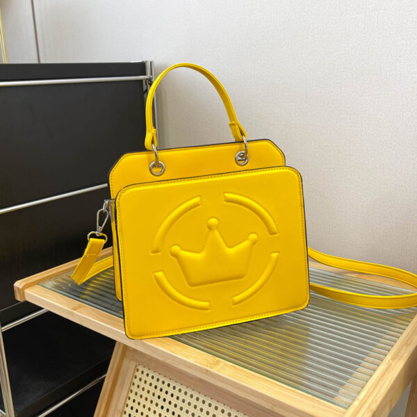 Women's Shoulder Bag Embossed Simple Cross-border PU Soft Leather Textured - Image 4