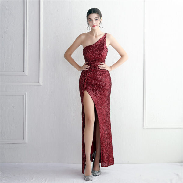 Sequin Glamour Queen Dinner Fishtail Skirt - Image 10