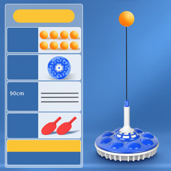 Household Suction Cup Type Self Training Elastic Flexible Shaft Children Parent Child Ball Training Device - Image 5