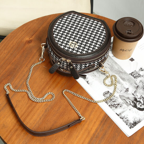 Retro Easy Matching Round Women's Bag Crossbody Shoulder Bag - Image 2
