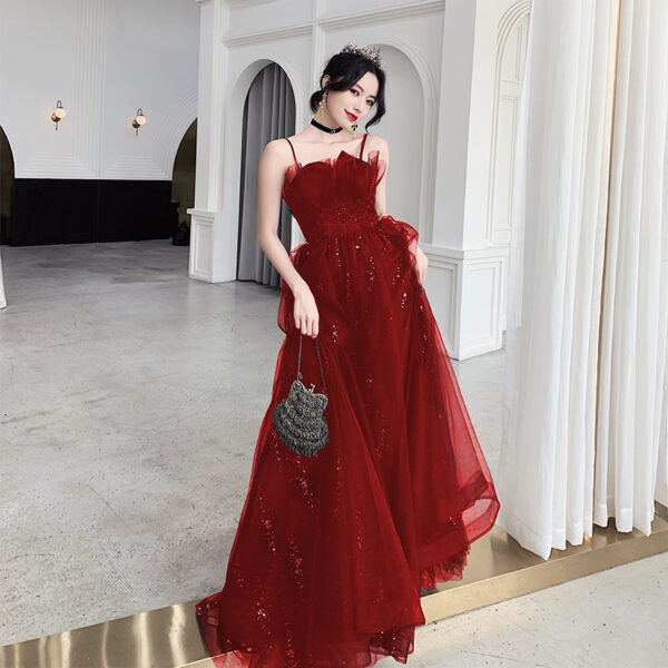 Black Evening Dress Temperamental Minority High-end - Image 7