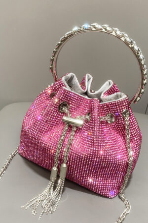 European And American Shiny Diamond Handbag For Women