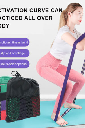 Fitness Long Resistance Bands Fabric Set Exercise Workout Elastic Bands For Pull Up Woman Assist Workout Bands