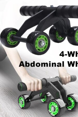 Four-wheeled Abdominal Roller Home Exercise Abdominal Muscle Fitness Equipment