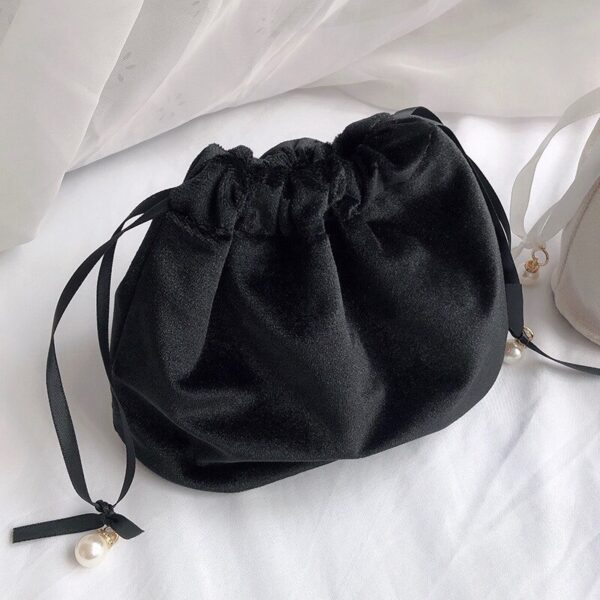Women's Ins Bucket Bag Versatile Diagonal Pearl Bag - Image 5