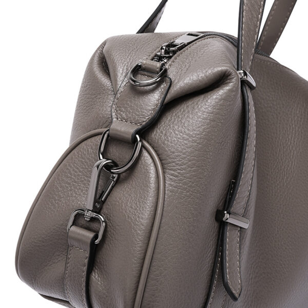 Leather shoulder messenger bag - Image 2