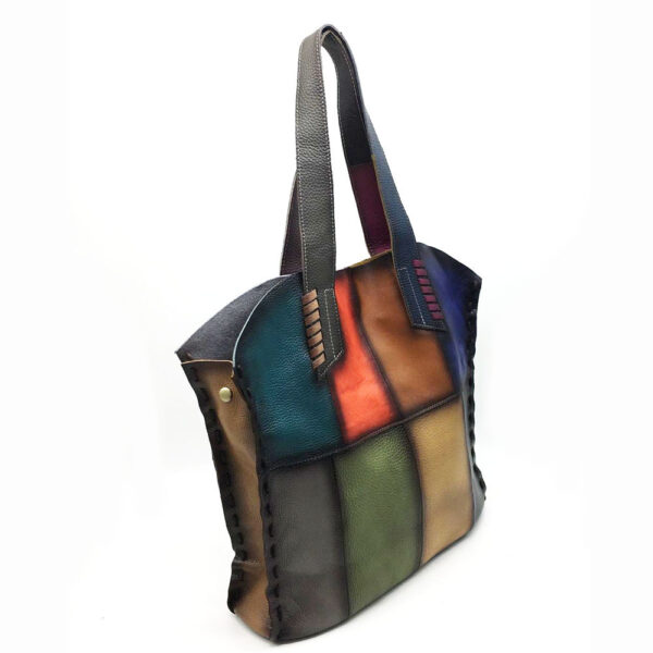 Cowhide one-shoulder bag - Image 2