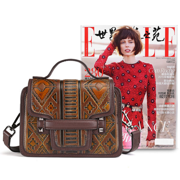 Hand-painted shoulder bag - Image 3