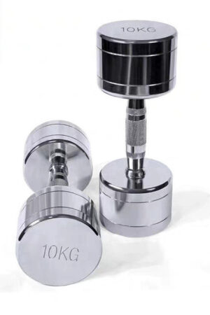 Pure Steel Home Fitness Electroplating Dumbbell Gym Equipment
