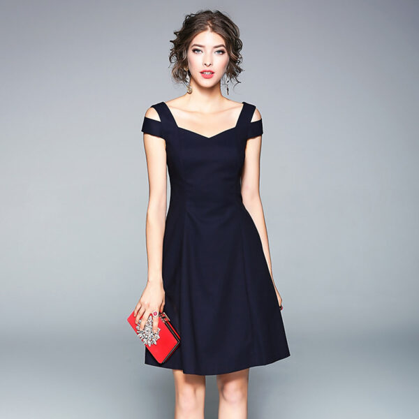 Summer off shoulder dress - Image 4