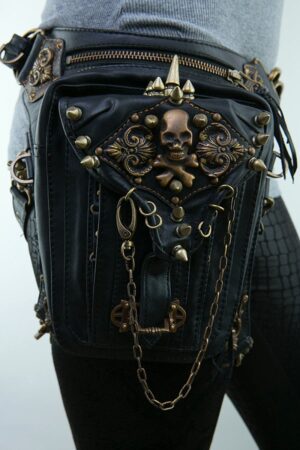Sexy Skull Messenger Bag - Waist Pack - Multiple Configurations