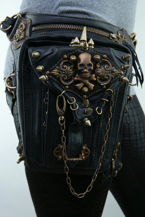 Sexy Skull Messenger Bag - Waist Pack - Multiple Configurations