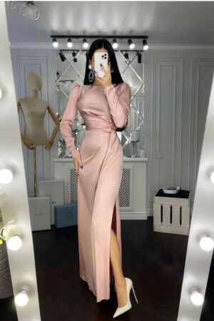 Beautiful Waist Fitting Irregular Dress