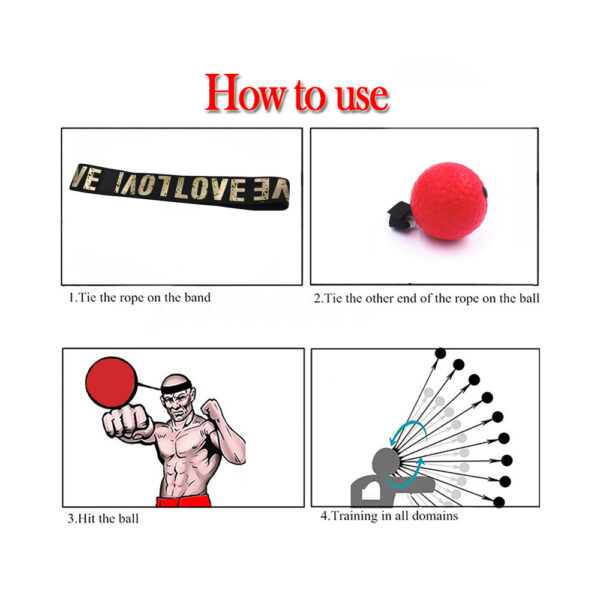 Boxing Reflex Speed Punch Ball - Image 5
