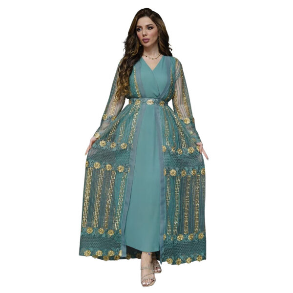 Vest Dress Kraft Tan Dress Suit - Image 8