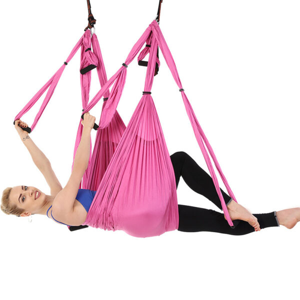 Yoga Auxiliary Stretch Belt Yoga Strap Hammock Swing Stretching Anti-gravity Inversion Exercises - Image 3