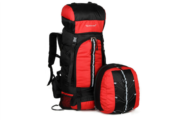 Factory wholesale professional sports 80L mountaineering bun outdoor travel exercise double shoulder bag hiking bag - Image 8