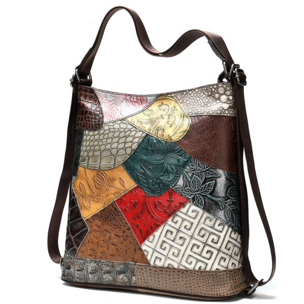 Women's leather shoulder bag - Image 5