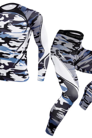 Outdoor fitness sports suit men's quick-drying pants
