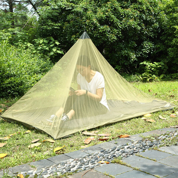 Outdoor Person Travel Camping Portable Foldable Mesh Mosquito Net Tent Wilderness Campping - Image 4