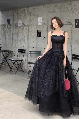 Retro Halter Strap Long Evening Dress