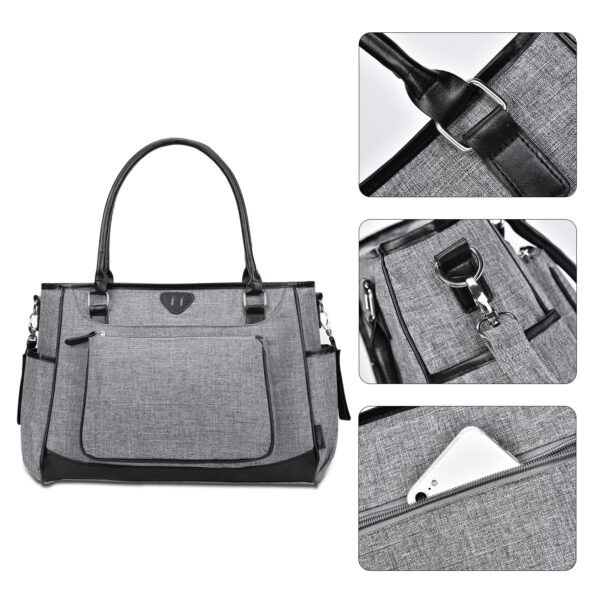 Multifunctional Outing Mummy Bag, Shoulder Waterproof Bag for Pregnant Women - Image 4