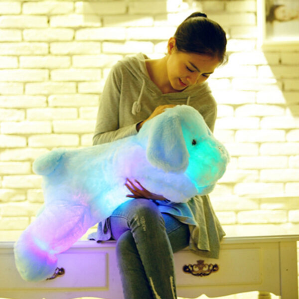 LED Colorful Glowing Cute Dog Doll - Image 7
