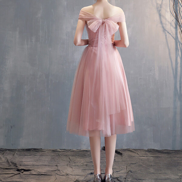 Ladies Fashion Long Simplek Evening Dress - Image 2