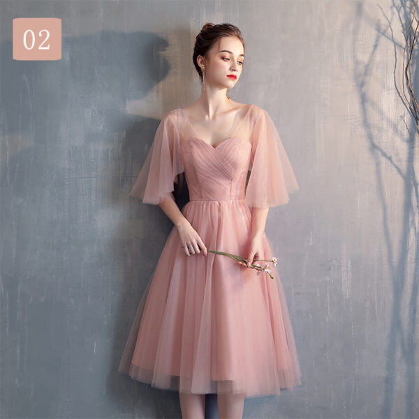 Ladies Fashion Long Simplek Evening Dress - Image 4