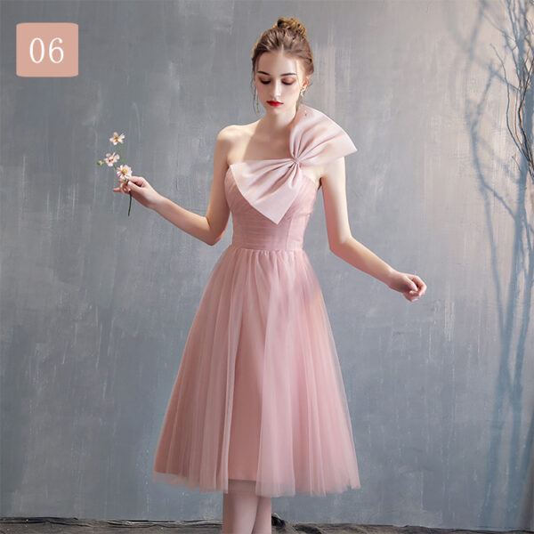 Ladies Fashion Long Simplek Evening Dress - Image 3