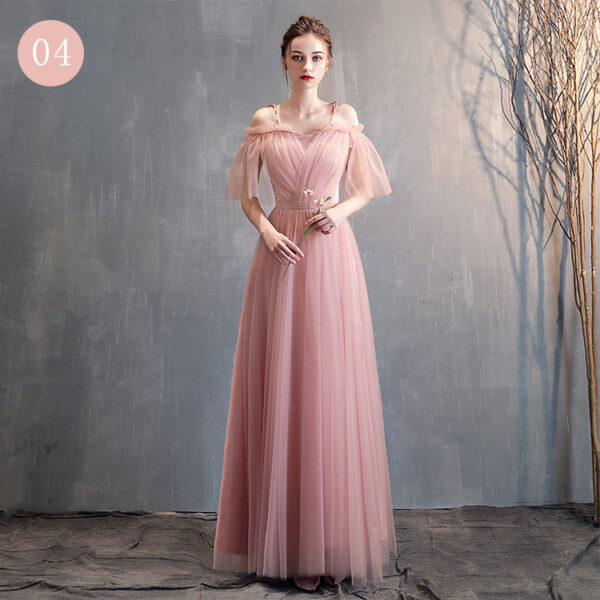 Ladies Fashion Long Simplek Evening Dress - Image 10