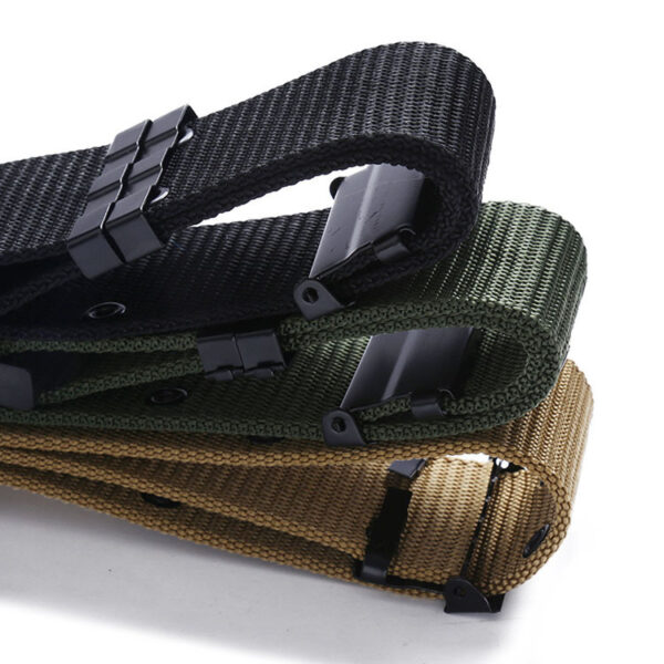 Outer Belt Special Forces CS Tactical Belt Nylon Braided Armed Camouflage Belt Military Training Belt - Image 2