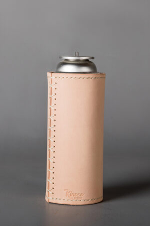 Retro Outdoor Tanned Leather Gas Tank Protective Cover