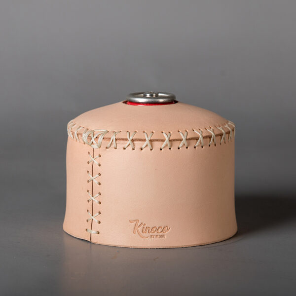 Retro Outdoor Tanned Leather Gas Tank Protective Cover - Image 5