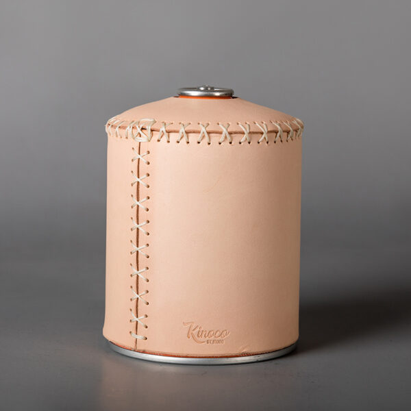 Retro Outdoor Tanned Leather Gas Tank Protective Cover - Image 3