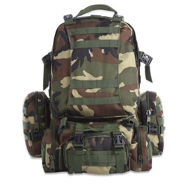 50L Outdoor Backpack Molle Military Tactical Backpack Rucksack Sports Bag Waterproof Camping Hiking Backpack Travel - Image 4