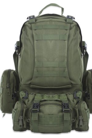 50L Outdoor Backpack Molle Military Tactical Backpack Rucksack Sports Bag Waterproof Camping Hiking Backpack Travel