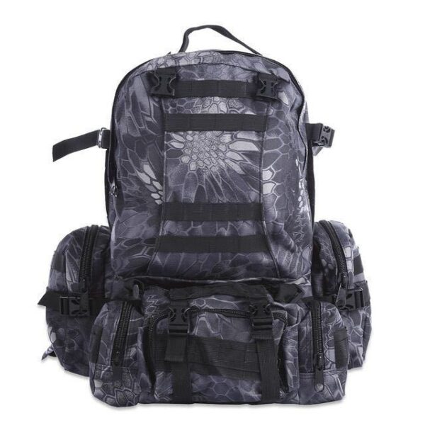 50L Outdoor Backpack Molle Military Tactical Backpack Rucksack Sports Bag Waterproof Camping Hiking Backpack Travel - Image 8