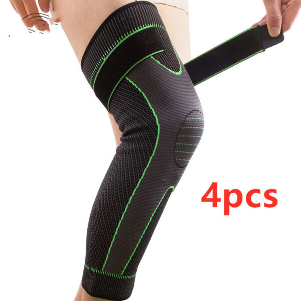 Long Straps Knee Pads Sports Protection Knee Non-Slip Leggings Running Squat Fitness - Image 8