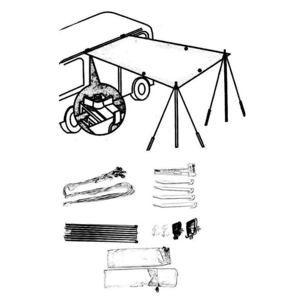 Awning Car Side Awning Camping Outdoor Awning Travel Goods General Models - Image 2