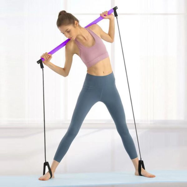 Pilates Bar Fitness Yoga Equipment Household - Image 4