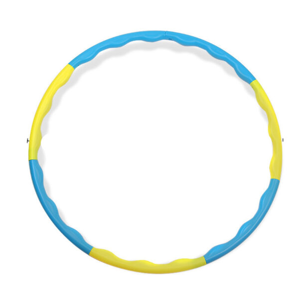 Plastic Fitness Equipment Gymnastics Ring Disassembly Splicing Massage Hoop - Image 4