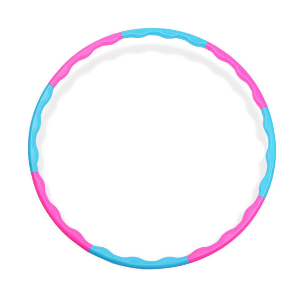 Plastic Fitness Equipment Gymnastics Ring Disassembly Splicing Massage Hoop - Image 3