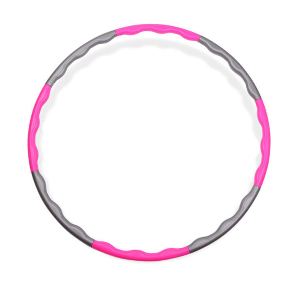 Plastic Fitness Equipment Gymnastics Ring Disassembly Splicing Massage Hoop - Image 5