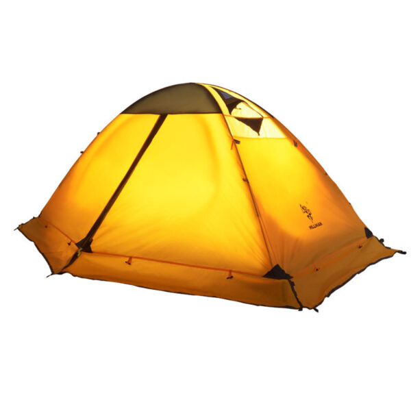 Outdoor Camping Camping Double-layer Aluminum Pole Tent - Image 3