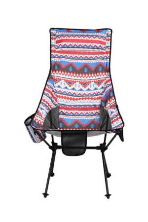 Light Leisure Lazy Lounge Chair Camping Beach Fishing Aluminum Alloy Large Moon Chair