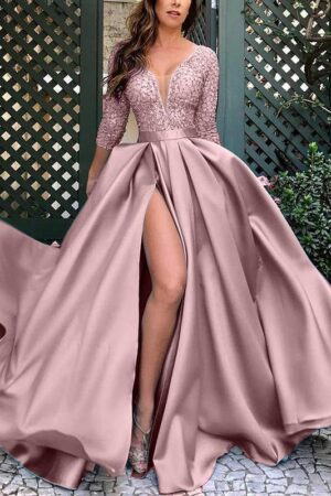 Sexy Long Dress With Hot Stamping